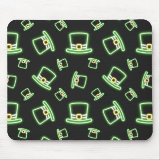 Neon Lucky Hats Mousepad
