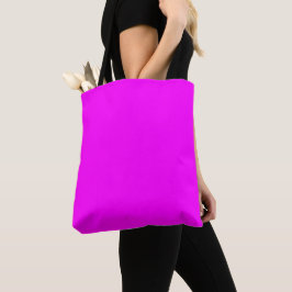 Neon Magenta Solid Color | Classic Tasche