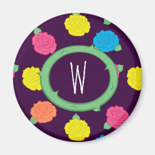 Neon Magnet Rose