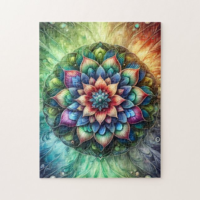 Neon Mandala (Vertikal)