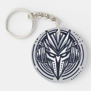 "Neon Mask Vibes: DJ Persona Logo". Schlüsselanhänger