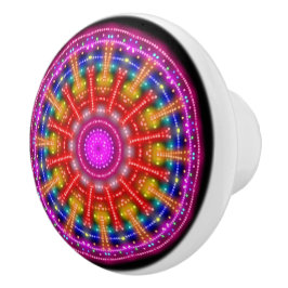 Neon Medallion Keramikknauf
