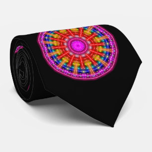 Neon Medallion Krawatte