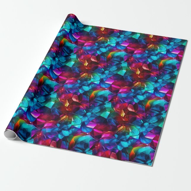 Neon Mirage Geschenkpapier (Ungerollt)