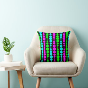 Neon Modern Rectangle Kissen