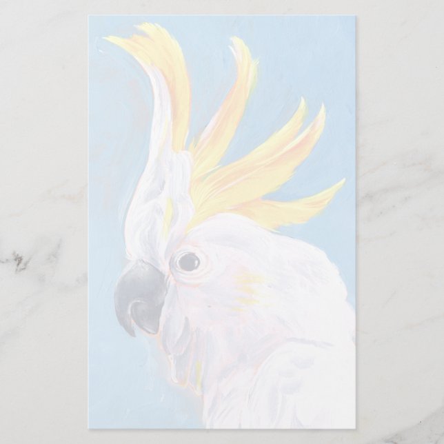Neon Mohawk - Cockatoo Briefpapier (Vorderseite)