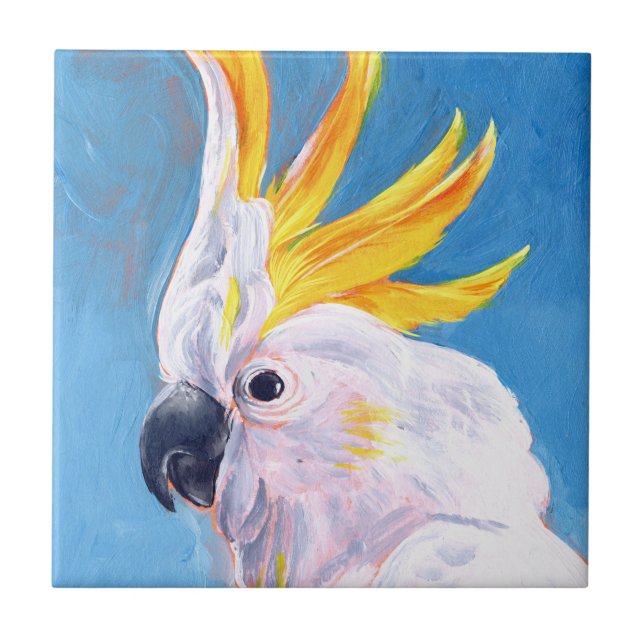 Neon Mohawk - Cockatoo Fliese (Vorderseite)
