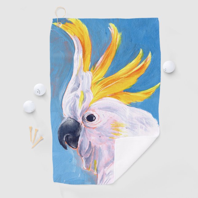 Neon Mohawk - Cockatoo Golfhandtuch (Insitu)