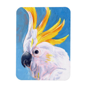 Neon Mohawk - Cockatoo Magnet