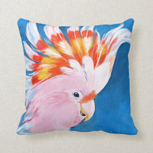 Neon Mohawk - Rosa Cockatoo Kissen