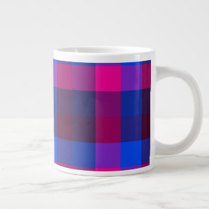 Neon-Mosaikfusion Jumbo-Tasse
