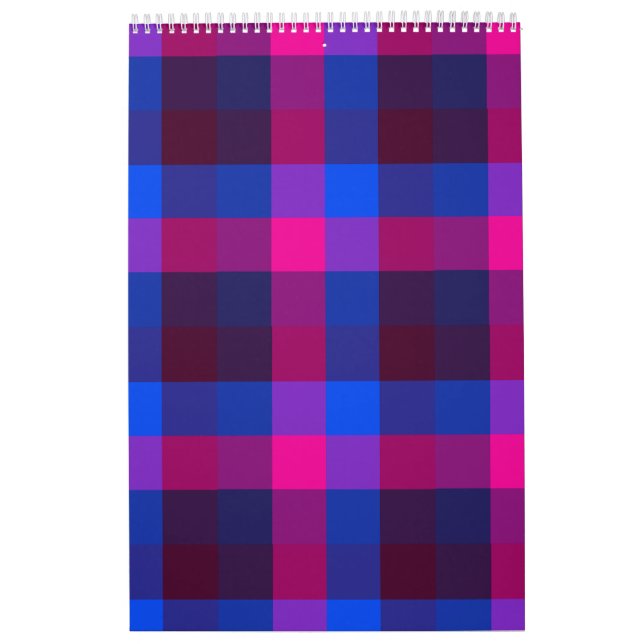 Neon-Mosaikfusion  Kalender (Titelbild)