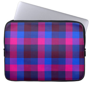 Neon-Mosaikfusion  Laptopschutzhülle