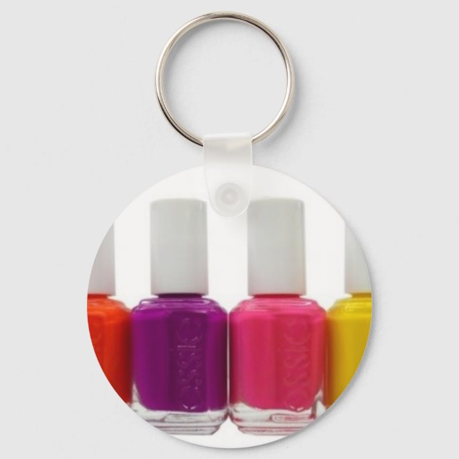 Neon Nail Polish Schlüsselanhänger (Vorderseite)