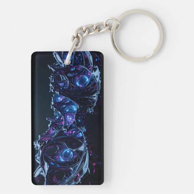 Neon Nexus : Structure Techno-Organique Intertissé (Dos)