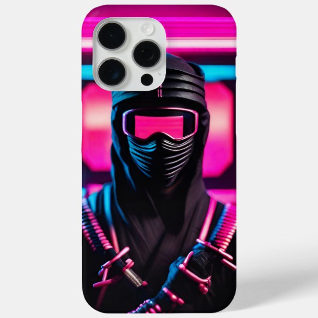 Neon Ninja Case-Mate iPhone Hülle (Rückseite)
