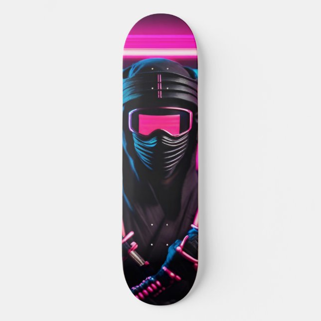 Neon Ninja Skateboard (Vorderseite)