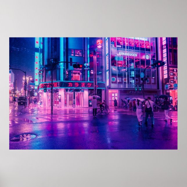 Neon Nostalgia Poster (Vorne)