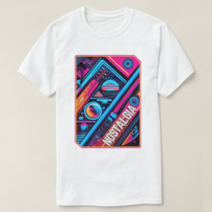 Neon Nostalgie - Vintage Vibes T-Shirt
