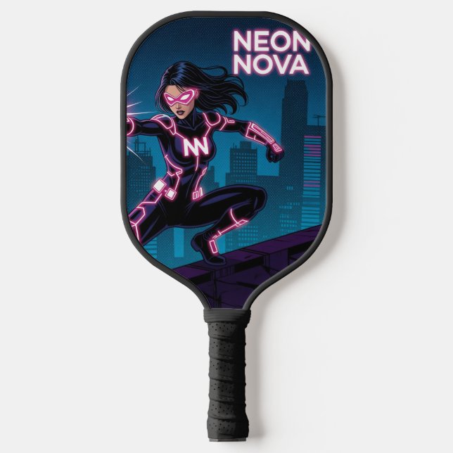 Neon Nova Pickleball Schläger (Vorderseite)