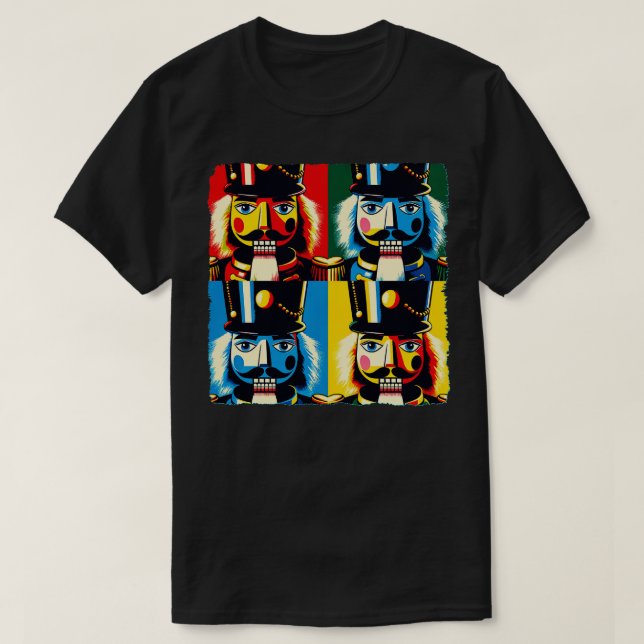 Neon Nutcracker Arts Ballet Brilliant Classic Chr T-Shirt (Design vorne)