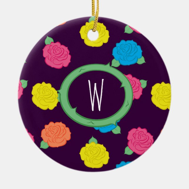 Neon Ornement Rose (Devant)