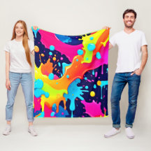 Neon Paint Explosion