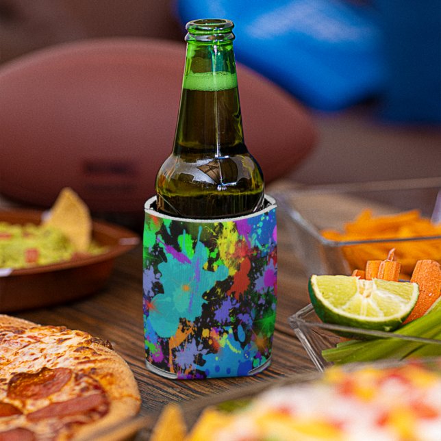 Neon Paint Spritzer Flaschenkühler (Von Creator hochgeladen)