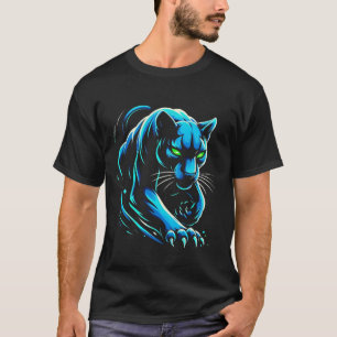 Neon Panther, Prowling Panther T-Shirt