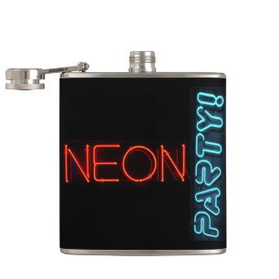 Neon Party Flachmann