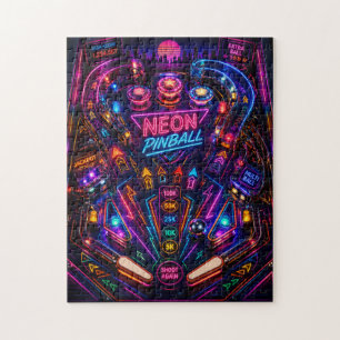 Neon Pinball Frenzy: Retro Arcade Rush