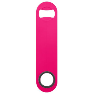Neon Pink Custom Bottle Opener - Bulk Orders Speed Flaschenöffner