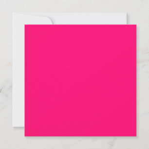 Neon Pink Custom Invitation - Bold & Stylish Einladung