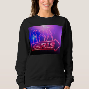 Neon Pink Girls signieren Thunder_Cove Sweatshirt