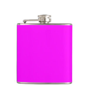 Neon pink hex code FF00FF Flachmann