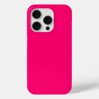 Neon Pink iPhone 15 Pro Case - Anpassbar
