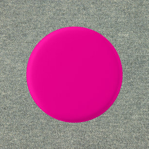 Neon Pink Solid Color Button