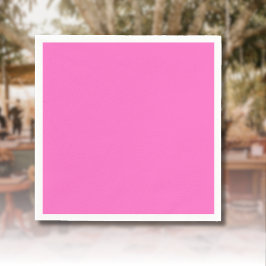 Neon Pink Solid Color | Classic Serviette