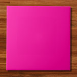 Neon Pink Solid Color Fliese<br><div class="desc">Ein lebhaftes und elektrisierendes Rosa,  das voller Energie und Spannung ist.Es erinnert an Neonschilder,  die ein pulsierendes Nachtleben in der Stadt oder die lebhaften Farben tropischer Blume beleuchten. Diese Farbe ist kühn,  spielerisch und unentschuldbar lebendig. Ideal,  um eine beeindruckende Aussage zu machen.</div>