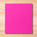 Neon Pink Solid Color Notizblock<br><div class="desc">Neon Pink Solid Color</div>