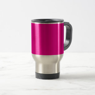Neon Pink Solid Color Reisebecher