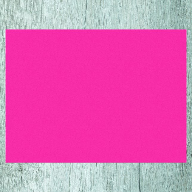 Neon Pink Solid Color Seidenpapier (Von Creator hochgeladen)