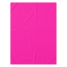 Neon Pink Solid Color Tischdecke