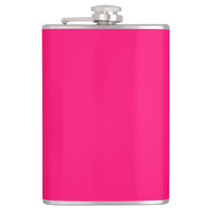 Neon Pinke Individuelle Flasche – Auffällig & Pers Flachmann