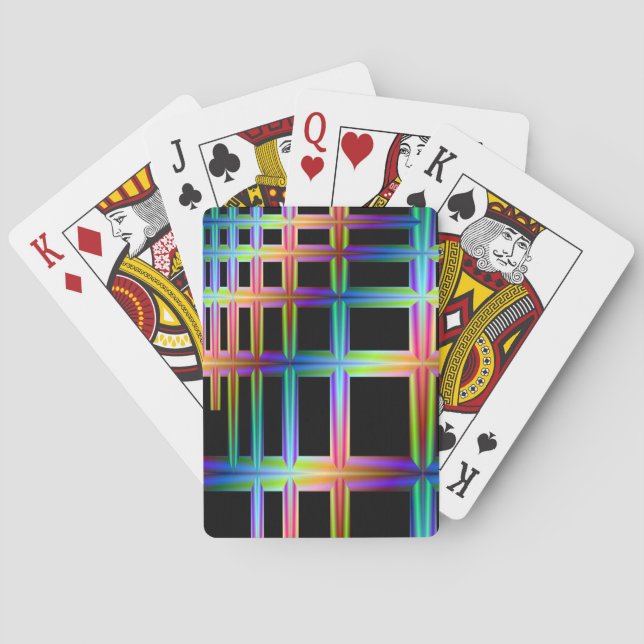 Neon Playing Cards Spielkarten (Rückseite)