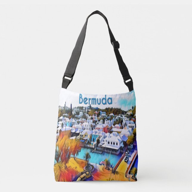 Neon Pop Art 4544 sac fourre-tout Bermudes (Devant)