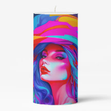 Neon Pop Art Portrait