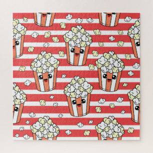 Neon Popcorn Kindermuster