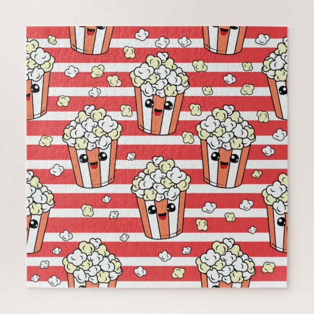 Neon Popcorn Kindermuster (Vertikal)