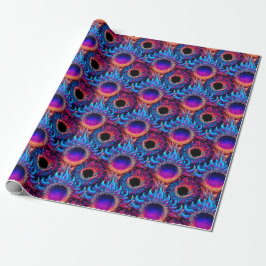 Neon Portals - Cosmic Horror Gateway Pattern Geschenkpapier